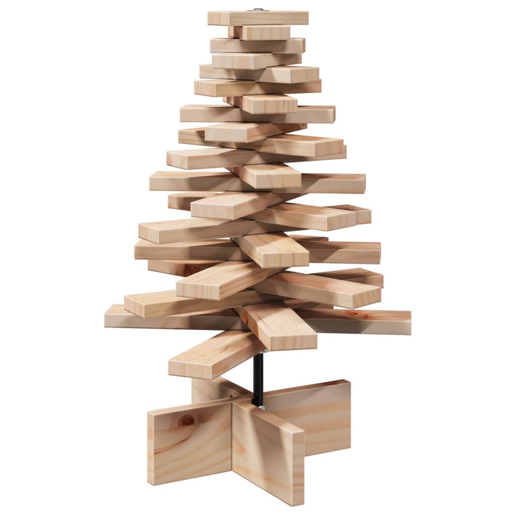 Kerstdecoratie kerstboom 60 cm massief grenenhout is nu te koop bij PeponiXL, paradijselijk wonen!