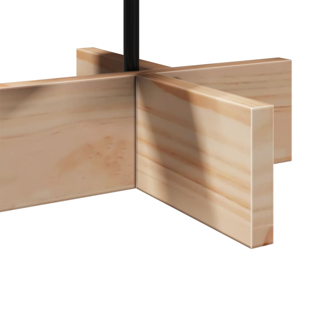 Kerstdecoratie kerstboom 60 cm massief grenenhout is nu te koop bij PeponiXL, paradijselijk wonen!