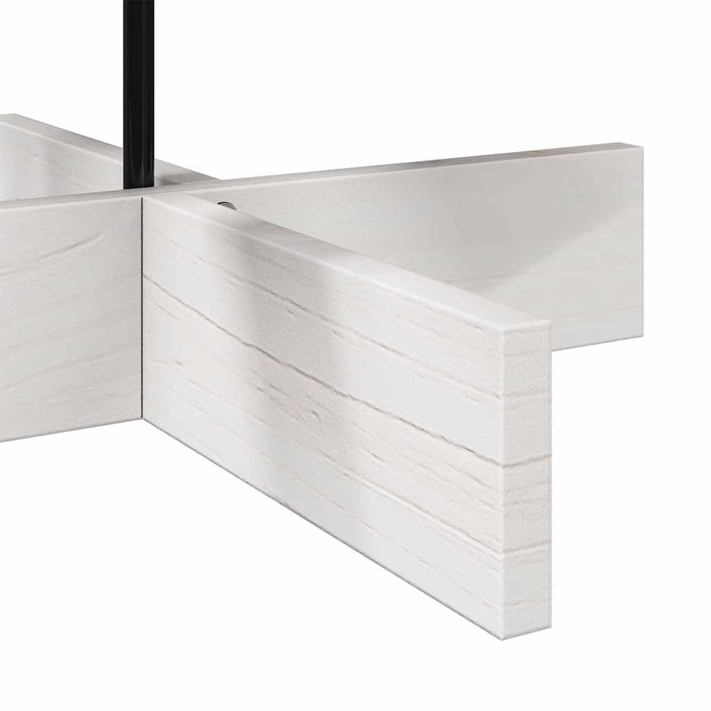 Kerstdecoratie kerstboom 100 cm massief grenenhout wit is nu te koop bij PeponiXL, paradijselijk wonen!