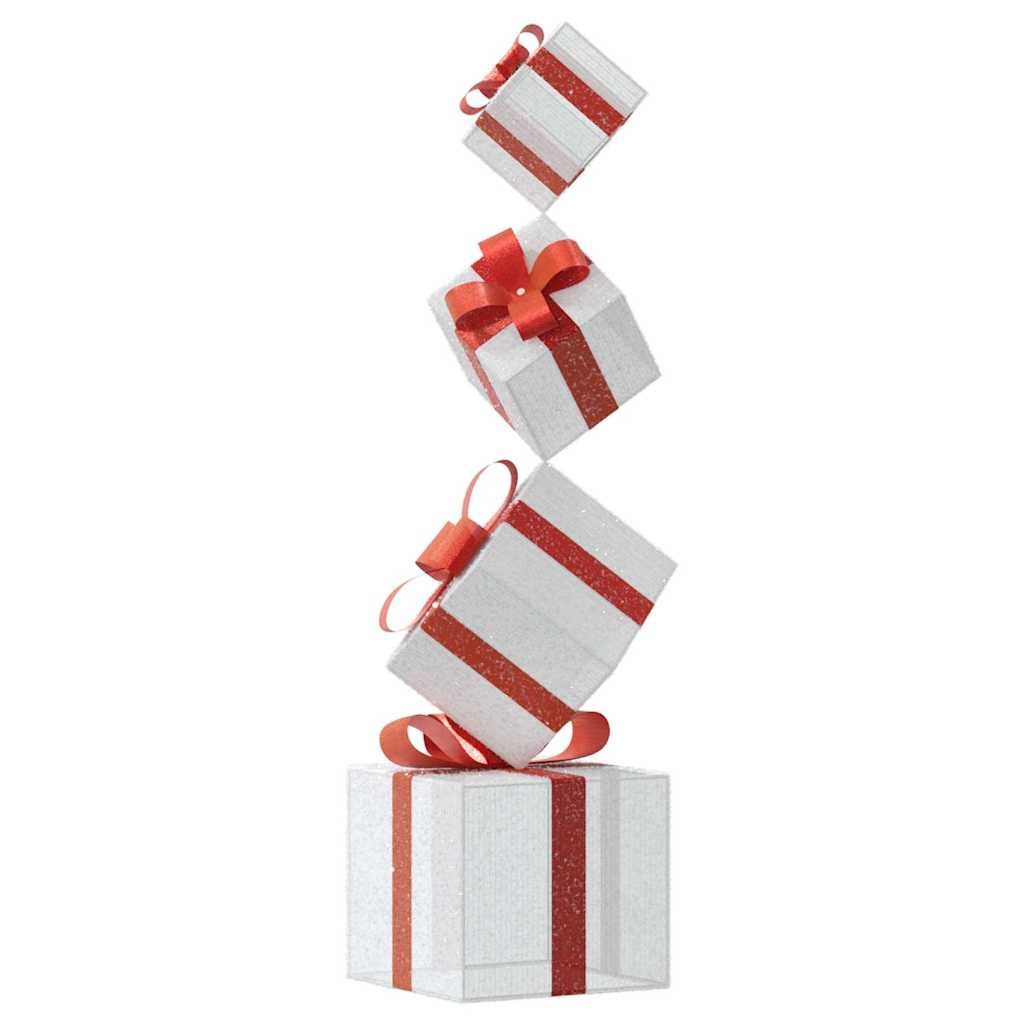 Kerstdecoratie geschenkdoos 80 LED's warm wit is nu te koop bij PeponiXL, paradijselijk wonen!