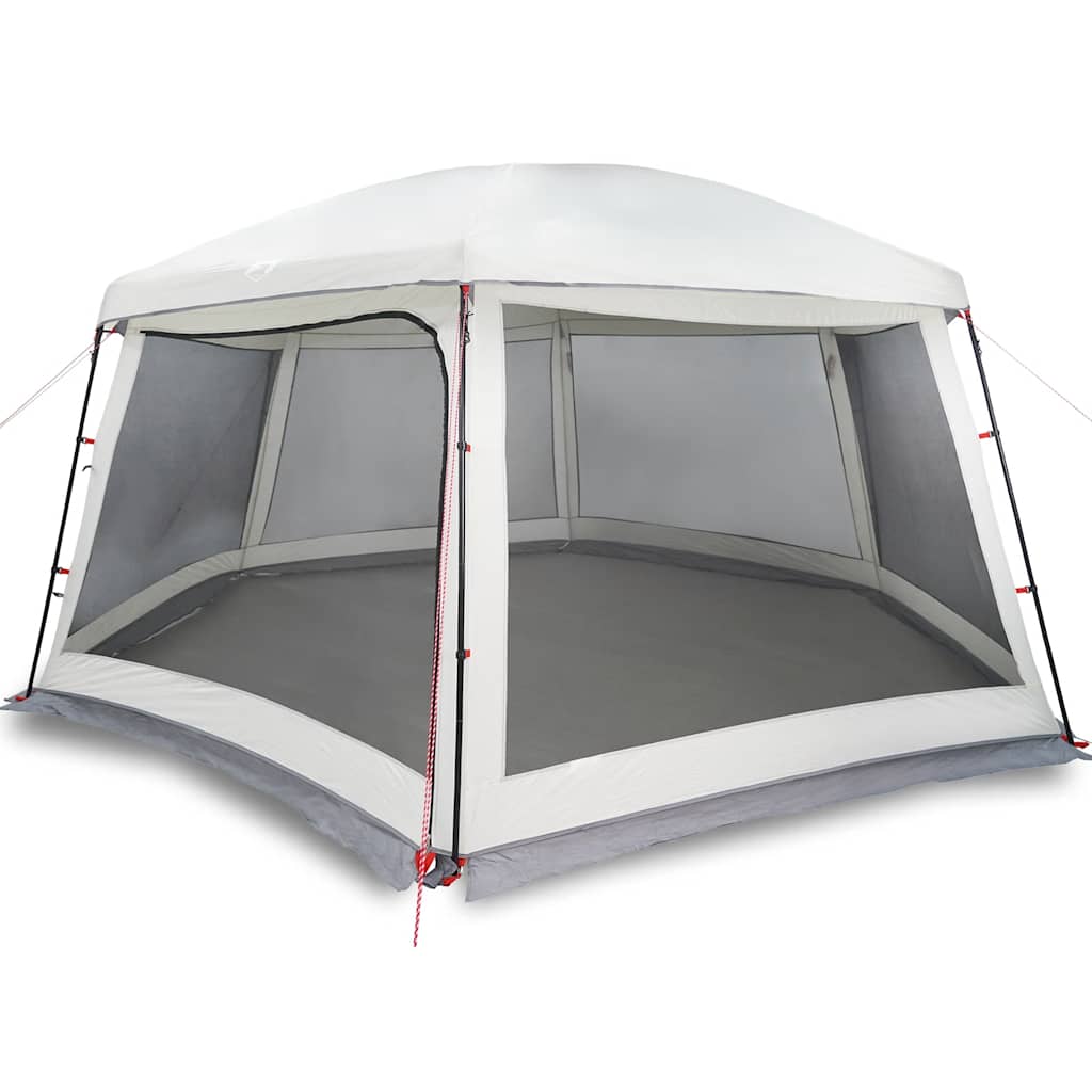 Zwembadtent met uitneembare buiten- gaaswanden 618x532 cm grijs is nu te koop bij PeponiXL, paradijselijk wonen!