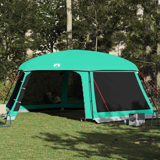 Zwembadtent uitneembare buiten- gaaswanden 670x590 cm zeegroen is nu te koop bij PeponiXL, paradijselijk wonen!