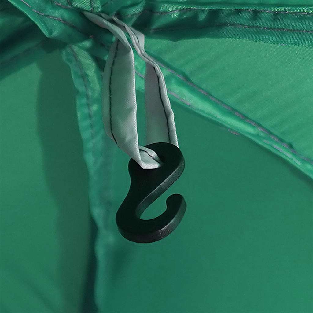 Zwembadtent uitneembare buiten- gaaswanden 510x510 cm zeegroen is nu te koop bij PeponiXL, paradijselijk wonen!