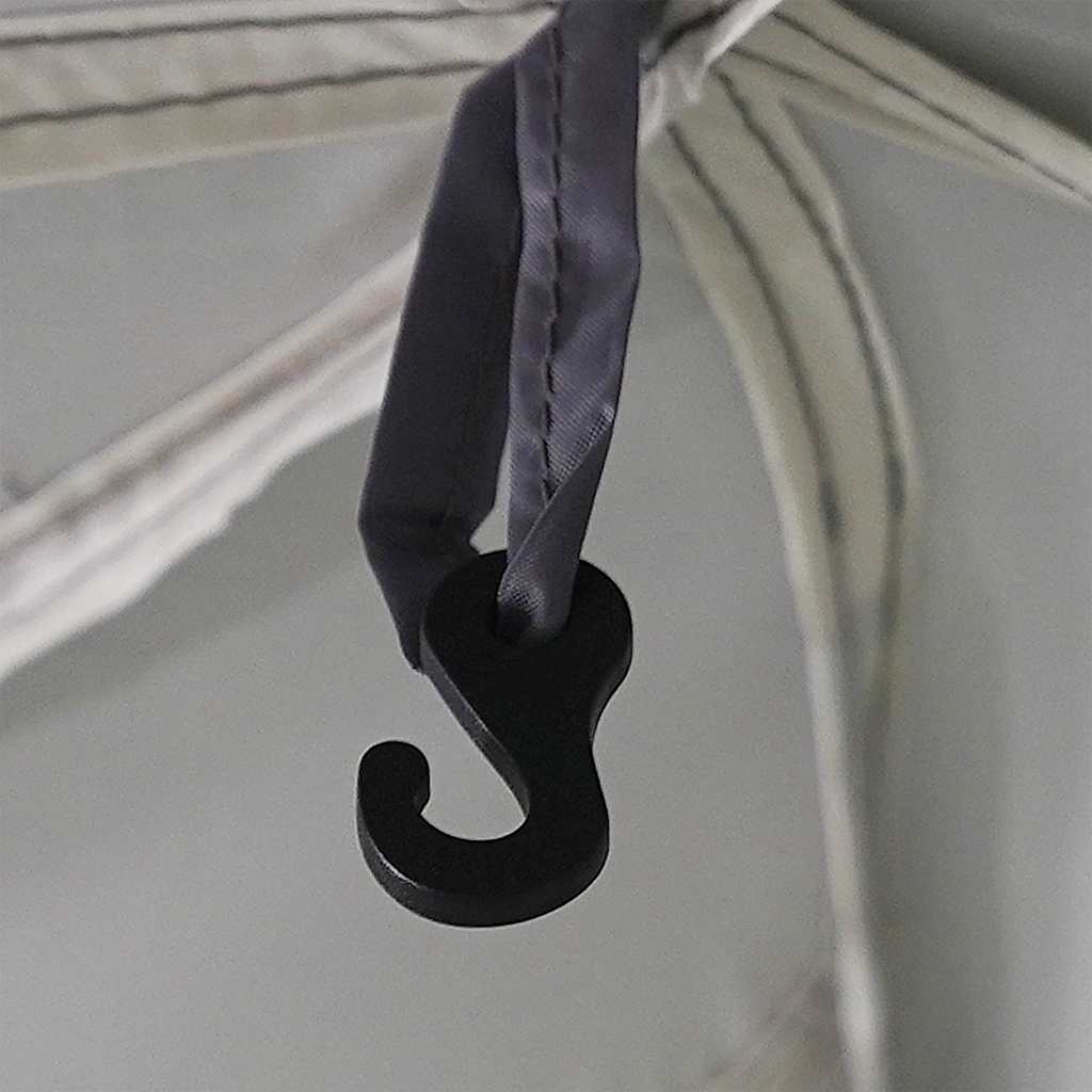 Zwembadtent met uitneembare buiten- gaaswanden 690x690 cm grijs is nu te koop bij PeponiXL, paradijselijk wonen!