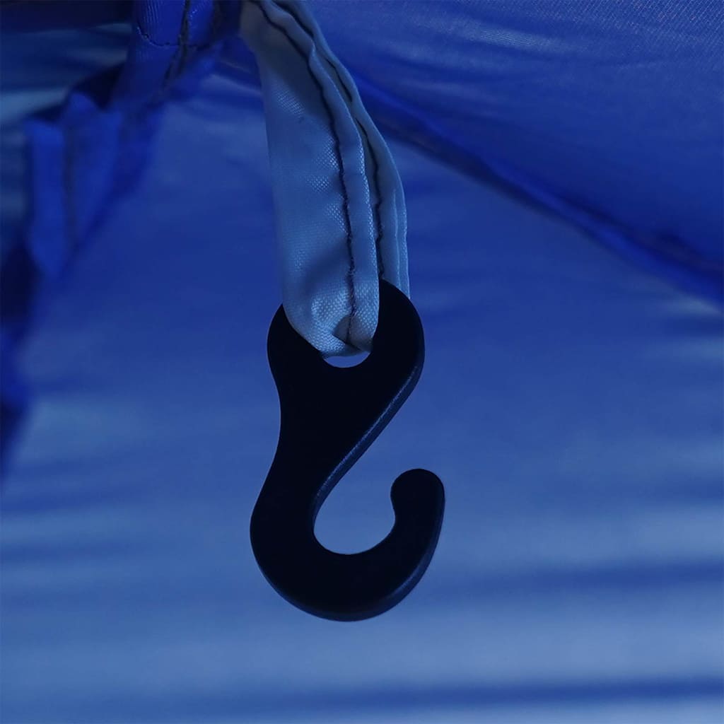 Zwembad Tent met dak Azure Blauw 366 x 305 x 231 cm is nu te koop bij PeponiXL, paradijselijk wonen!