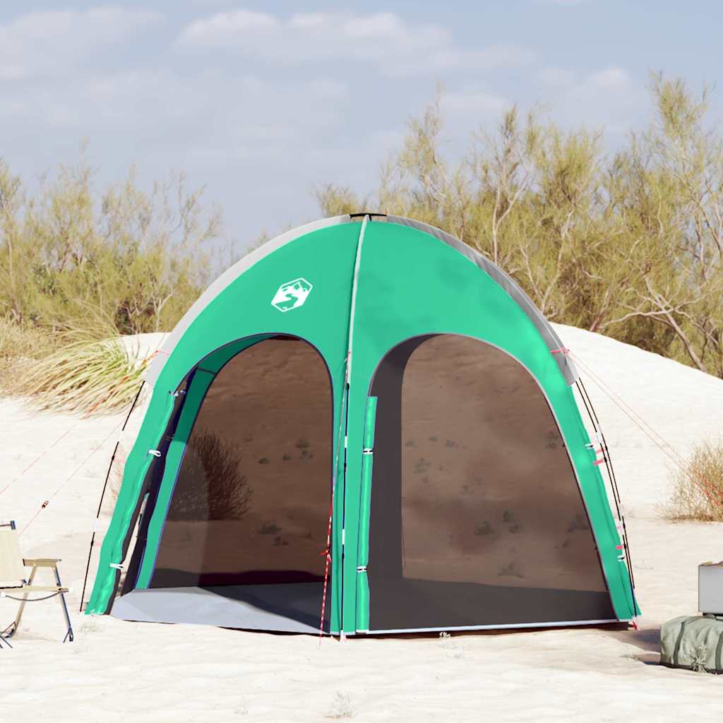 Zwembad Tent Zeegroen 366 x 305 x 231 cm Polyester en Glasvezel is nu te koop bij PeponiXL, paradijselijk wonen!
