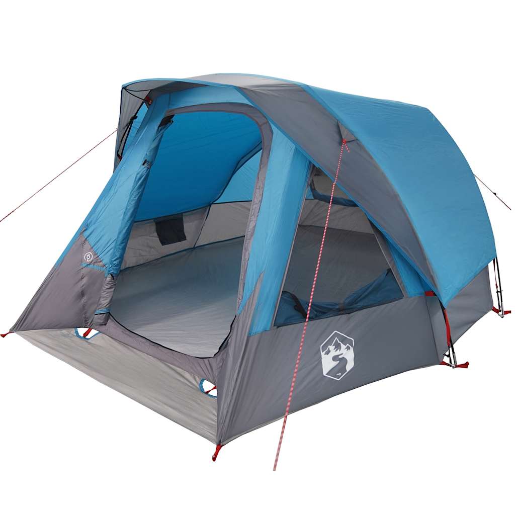 Tent 4-persoons waterdicht blauw is nu te koop bij PeponiXL, paradijselijk wonen!