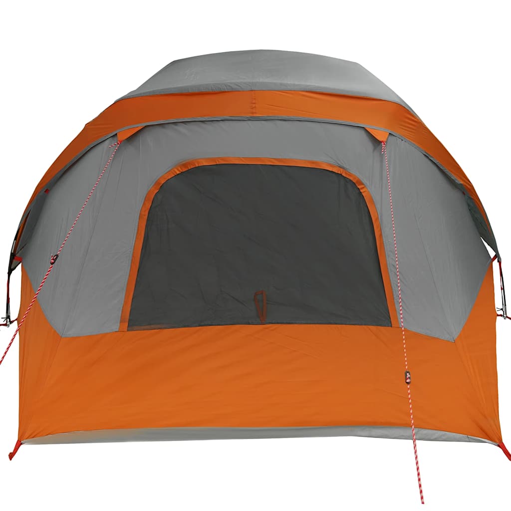 Gezinstent 6-persoons waterdicht grijs en oranje is nu te koop bij PeponiXL, paradijselijk wonen!