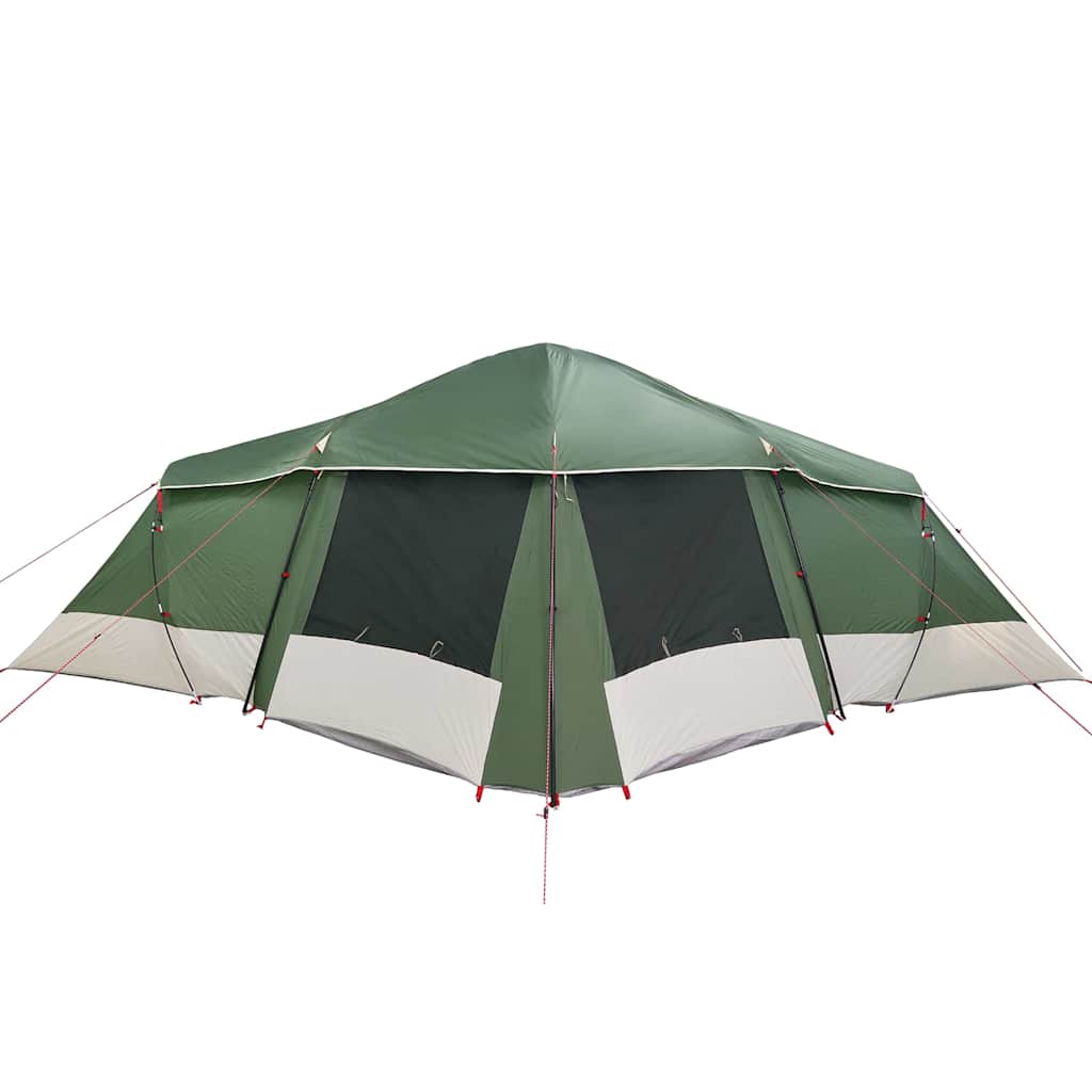 Gezinstent met dak Groen en Grijs 721 x 335 x 212 cm is nu te koop bij PeponiXL, paradijselijk wonen!