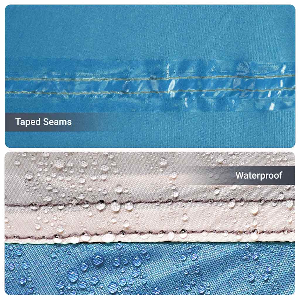 Gezinstent met dak Blauw en Grijs 315 x 286 x 200 cm is nu te koop bij PeponiXL, paradijselijk wonen!