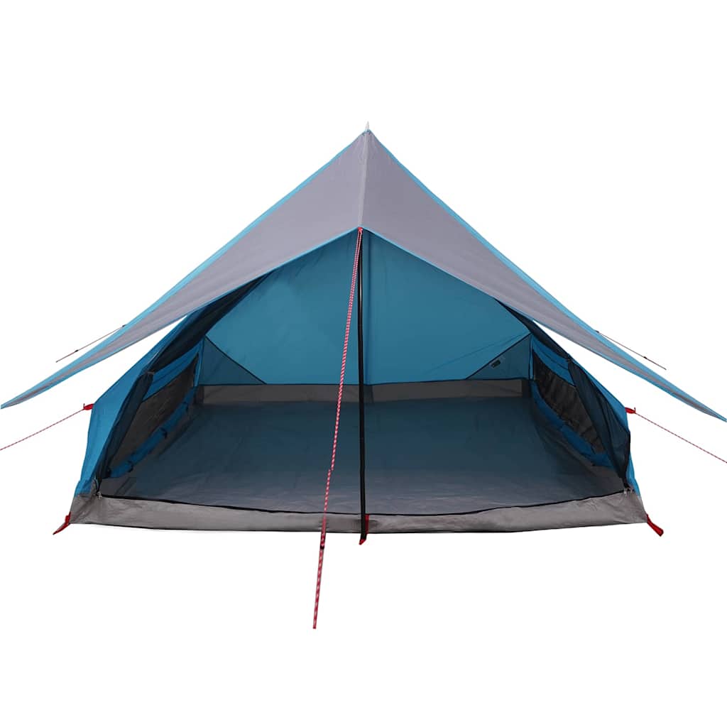 Gezinstent met dak Blauw en Grijs 315 x 286 x 200 cm is nu te koop bij PeponiXL, paradijselijk wonen!