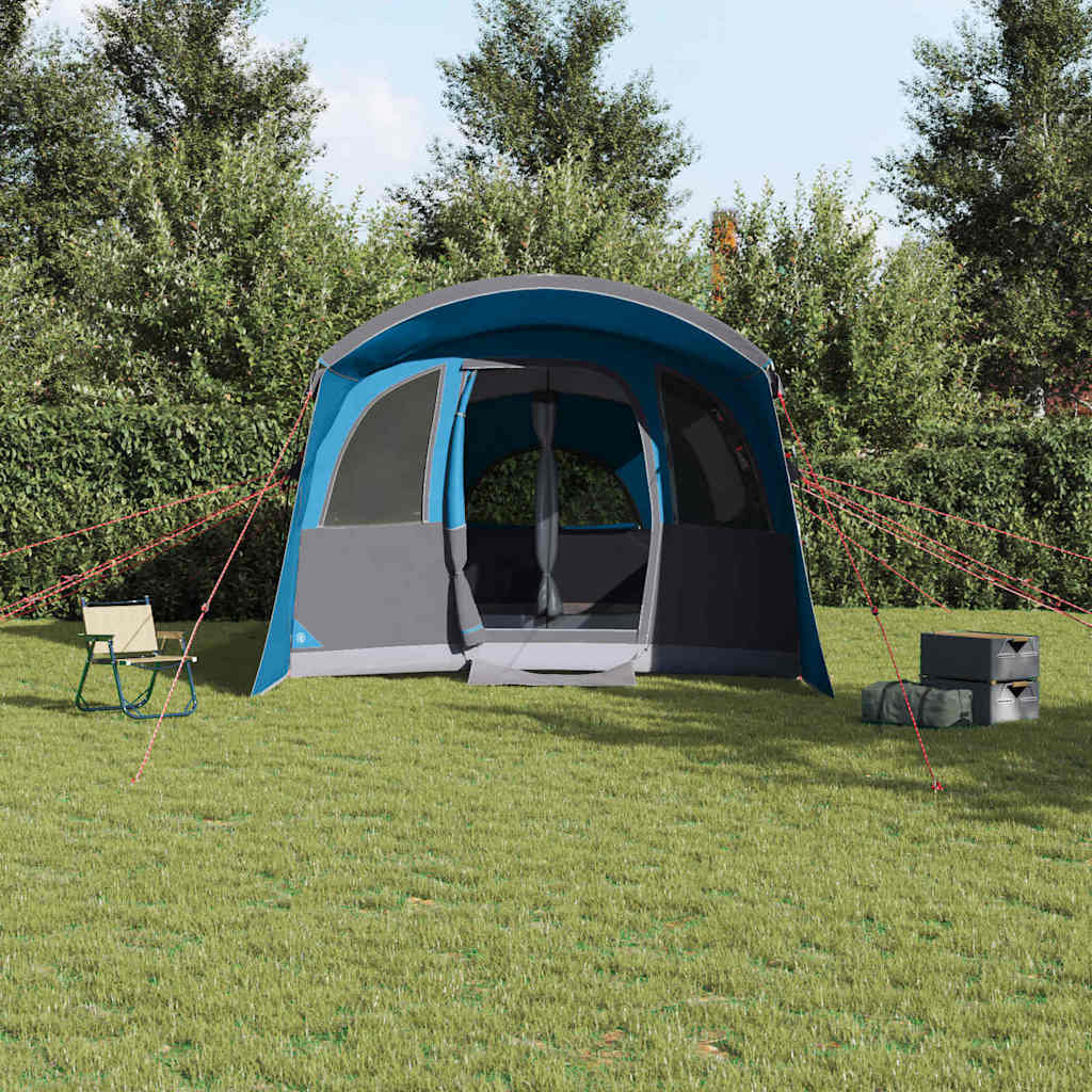 Gezinstent met dak Blauw en Grijs 576 x 325 x 213 cm is nu te koop bij PeponiXL, paradijselijk wonen!