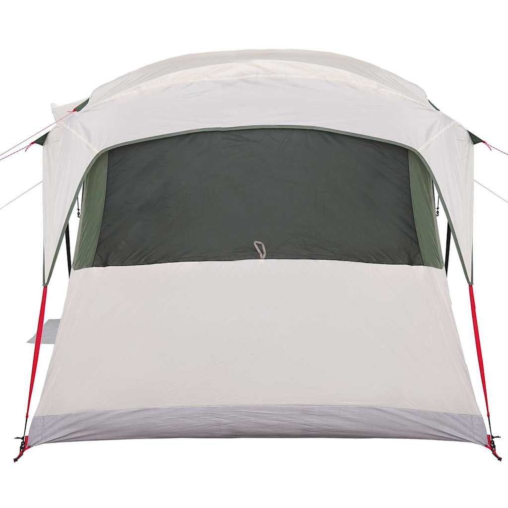 Gezinstent Wit en Groen 435 x 255 x 216 cm Polyester en staal is nu te koop bij PeponiXL, paradijselijk wonen!