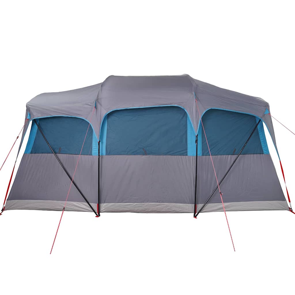 Gezinstent Blauw en Grijs 435 x 255 x 216 cm Polyester en staal is nu te koop bij PeponiXL, paradijselijk wonen!