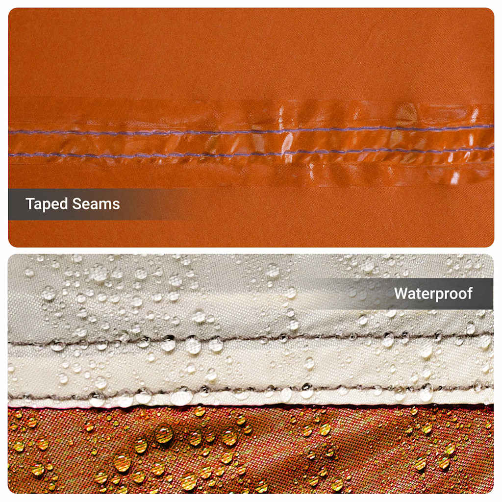 Gezinstent met dak Oranje en Oranje 435 x 255 x 216 cm is nu te koop bij PeponiXL, paradijselijk wonen!