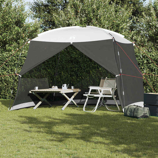 Muskietentent Grijs 320 x 320 x 218 cm Polyester en Glasvezel is nu te koop bij PeponiXL, paradijselijk wonen!
