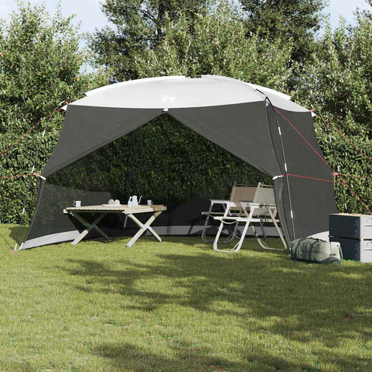Muskietentent Grijs 380 x 380 x 225 cm Polyester en Glasvezel is nu te koop bij PeponiXL, paradijselijk wonen!