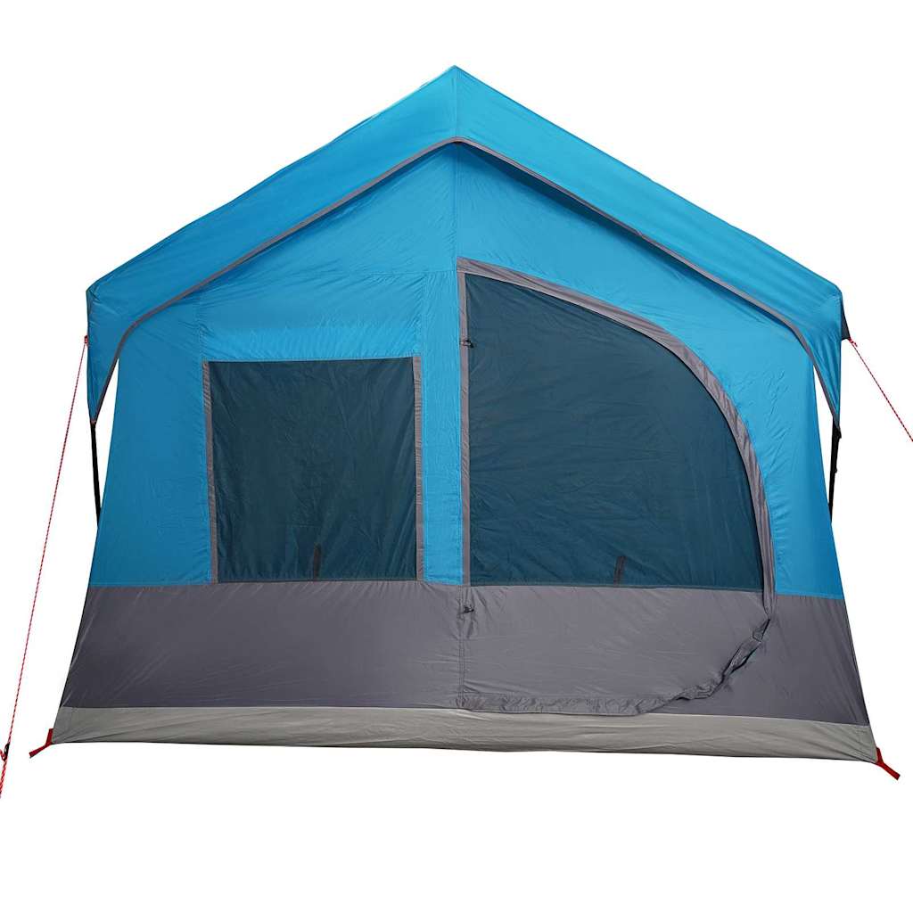 Gezinstent met dak Blauw en Grijs 620 x 322 x 240 cm Polyester is nu te koop bij PeponiXL, paradijselijk wonen!