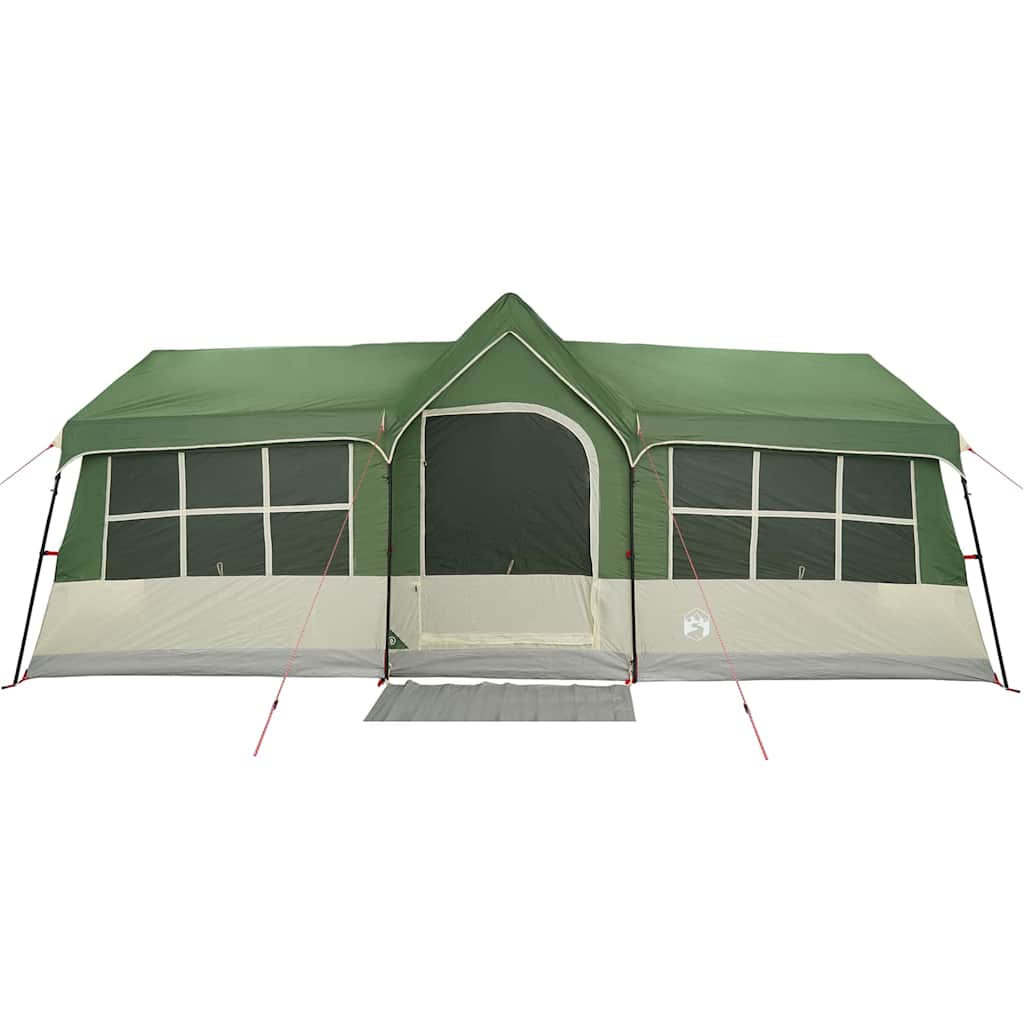 Gezinstent Groen en beige 622 x 295 x 238 cm Polyester en staal is nu te koop bij PeponiXL, paradijselijk wonen!