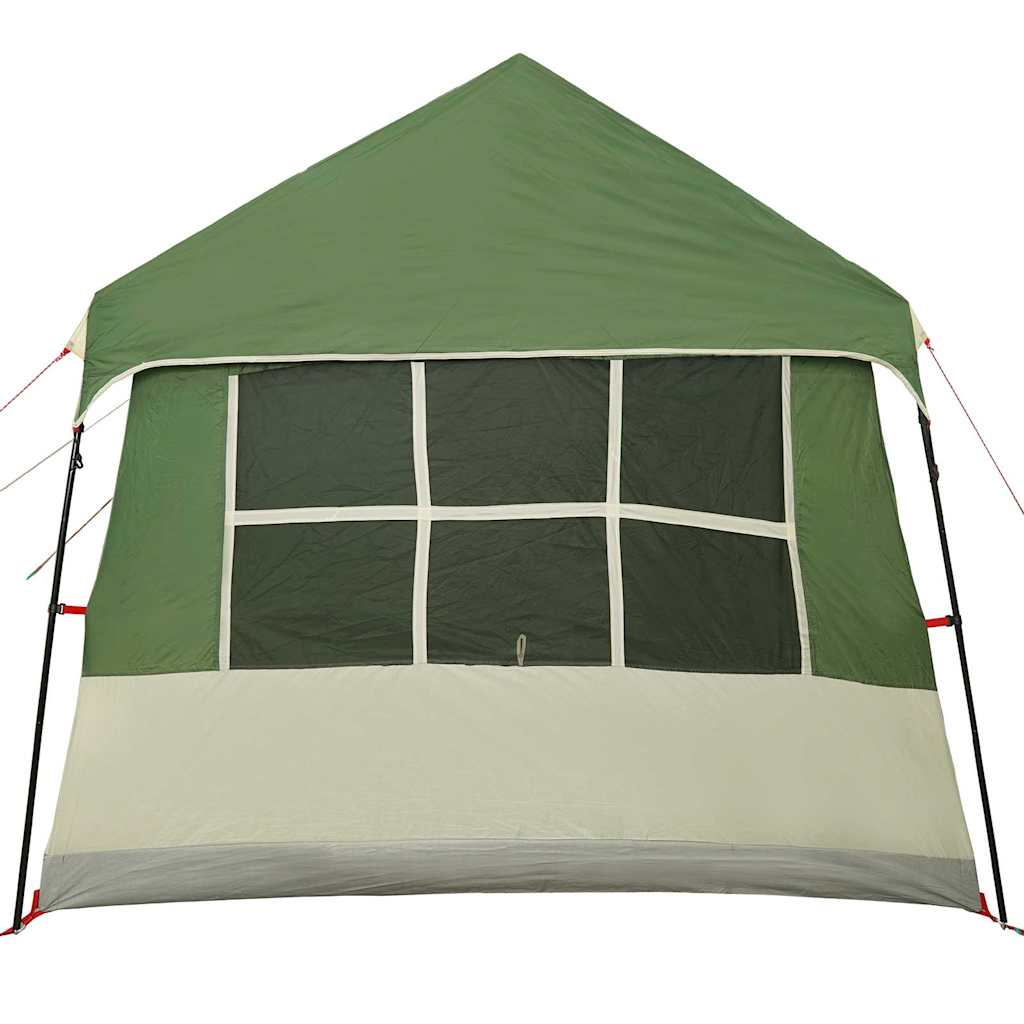 Gezinstent Groen en beige 622 x 295 x 238 cm Polyester en staal is nu te koop bij PeponiXL, paradijselijk wonen!