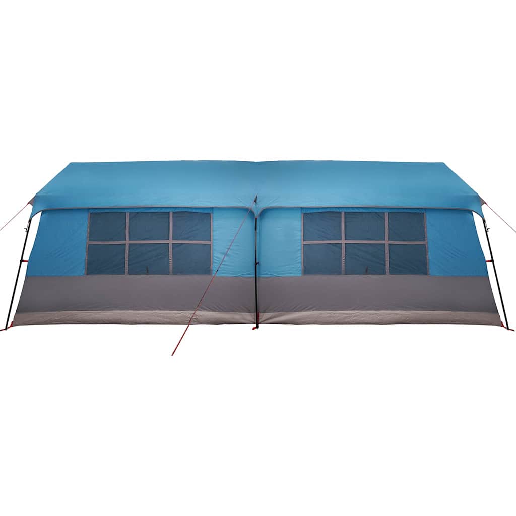 Gezinstent Blauw en Grijs 622 x 295 x 238 cm Polyester en staal is nu te koop bij PeponiXL, paradijselijk wonen!