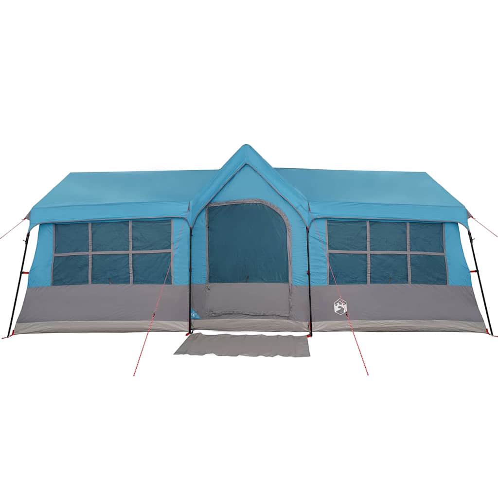 Gezinstent Blauw en Grijs 622 x 295 x 238 cm Polyester en staal is nu te koop bij PeponiXL, paradijselijk wonen!