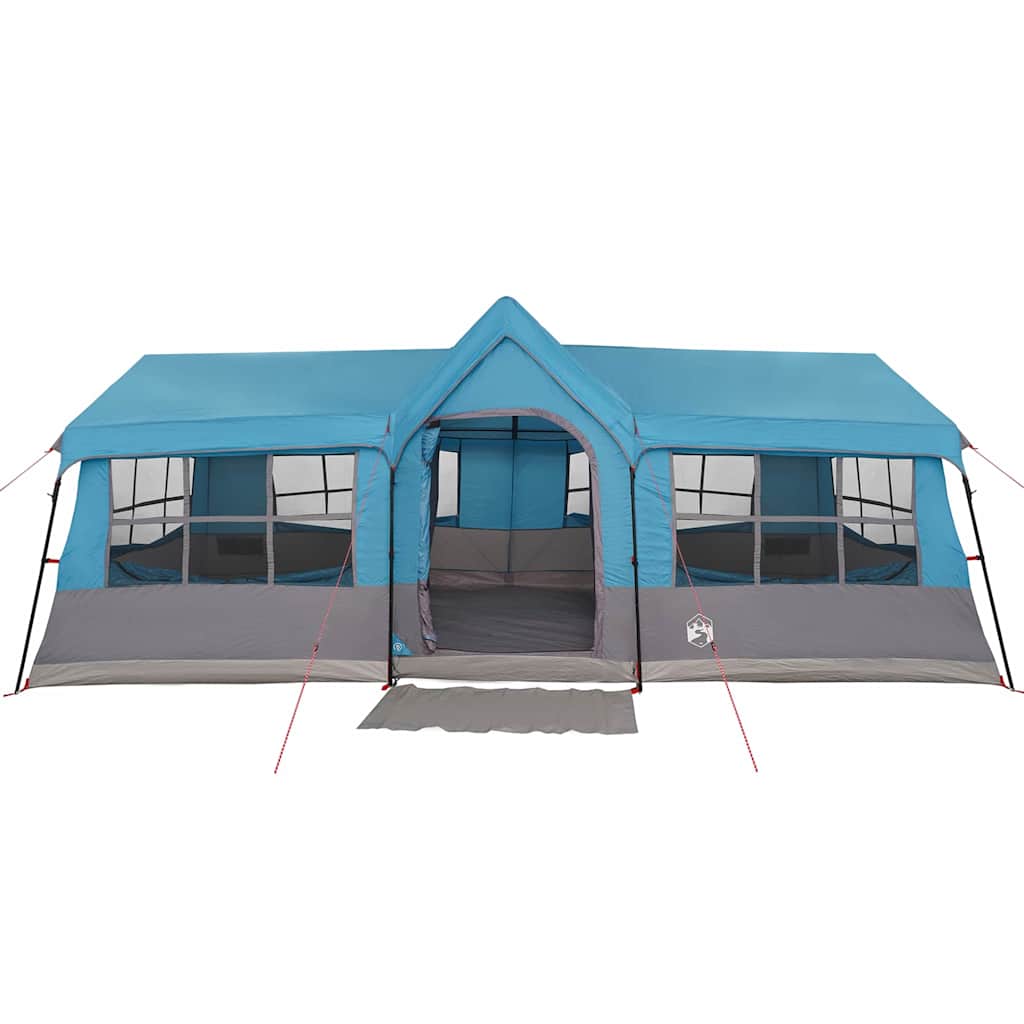 Gezinstent Blauw en Grijs 622 x 295 x 238 cm Polyester en staal is nu te koop bij PeponiXL, paradijselijk wonen!