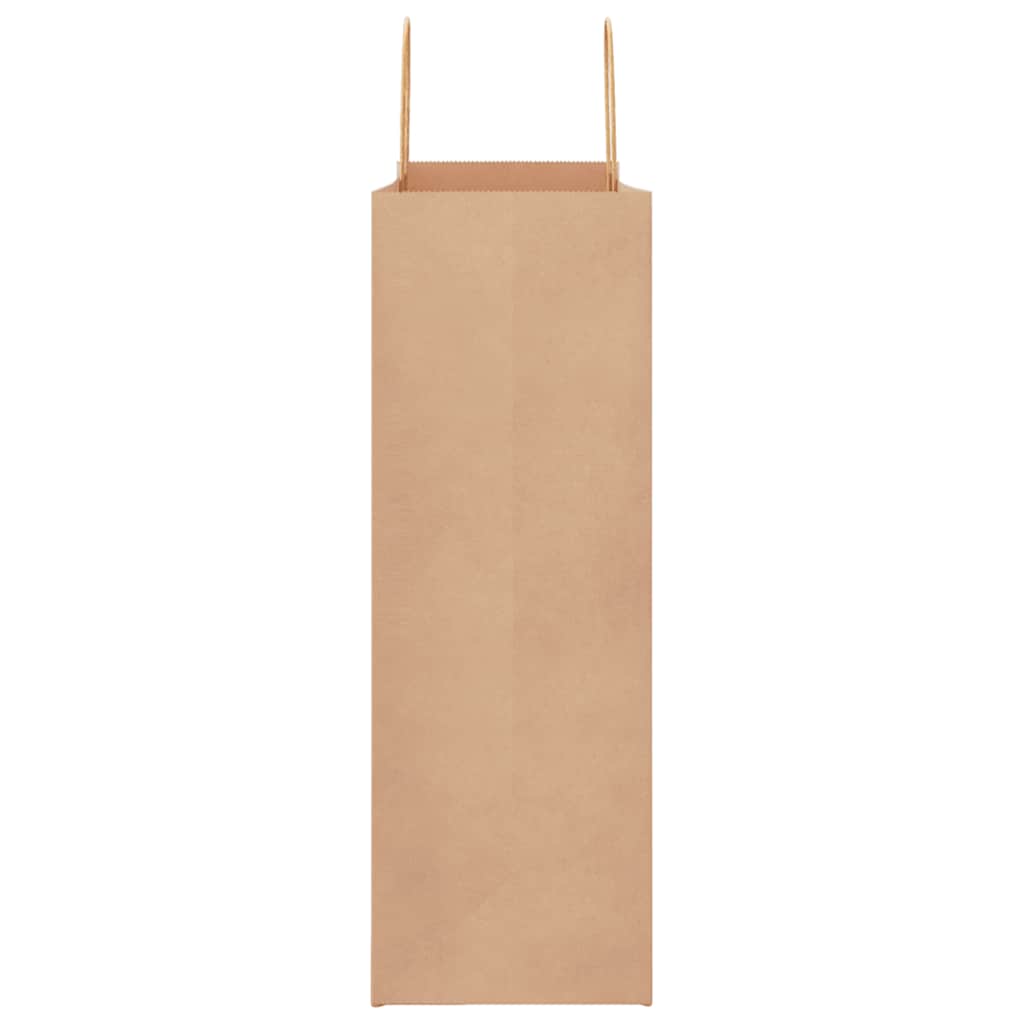 Papieren zakken 250 st met hengsels 45x17x48 cm bruin is nu te koop bij PeponiXL, paradijselijk wonen!
