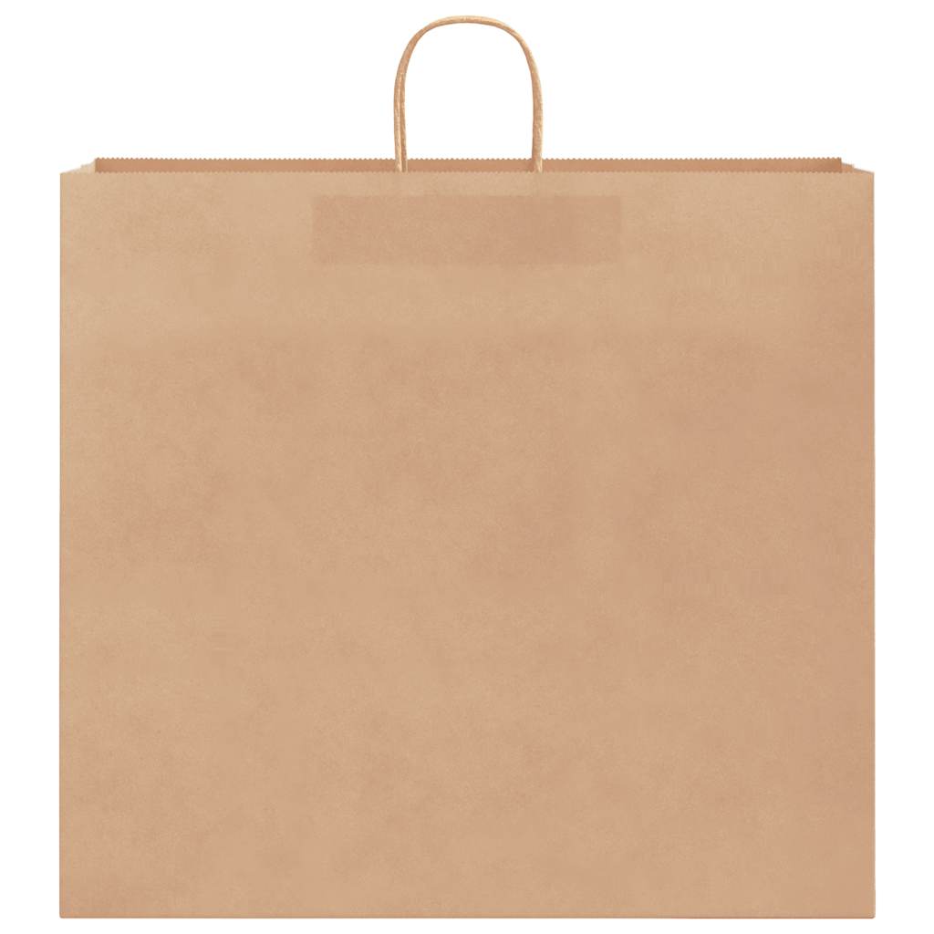Papieren zakken 250 st met hengsels 54x15x49 cm bruin is nu te koop bij PeponiXL, paradijselijk wonen!