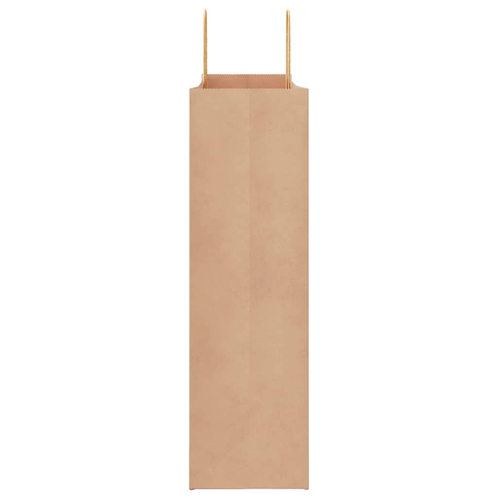 Papieren zakken 250 st met hengsels 54x15x49 cm bruin is nu te koop bij PeponiXL, paradijselijk wonen!