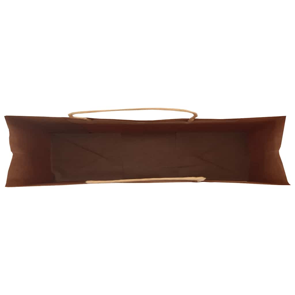 Papieren zakken 250 st met hengsels 54x15x49 cm bruin is nu te koop bij PeponiXL, paradijselijk wonen!