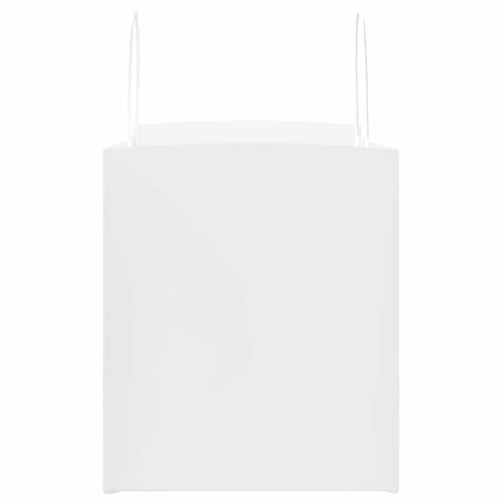 Papieren zakken 250 st met hengsels 32x22x24 cm wit is nu te koop bij PeponiXL, paradijselijk wonen!