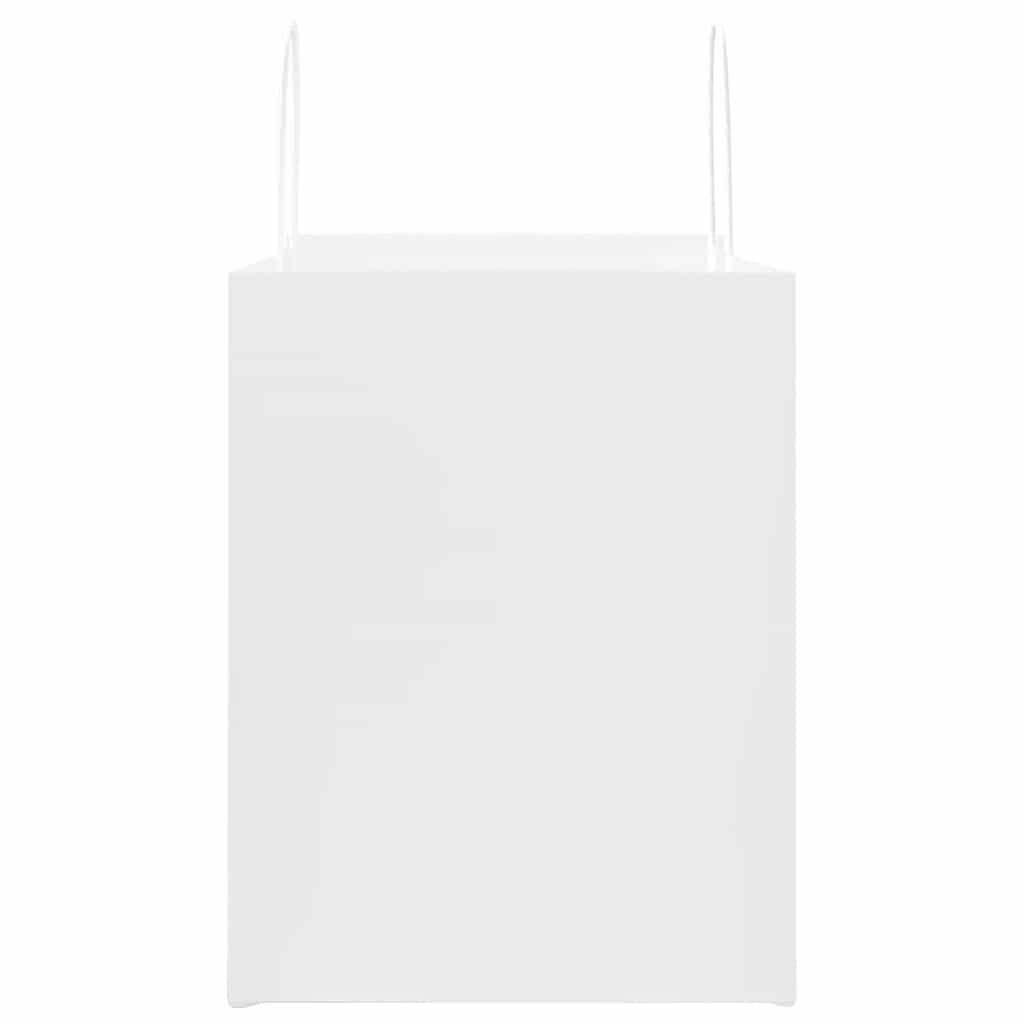 Papieren zakken 250 st met hengsels 32x22x28 cm wit is nu te koop bij PeponiXL, paradijselijk wonen!