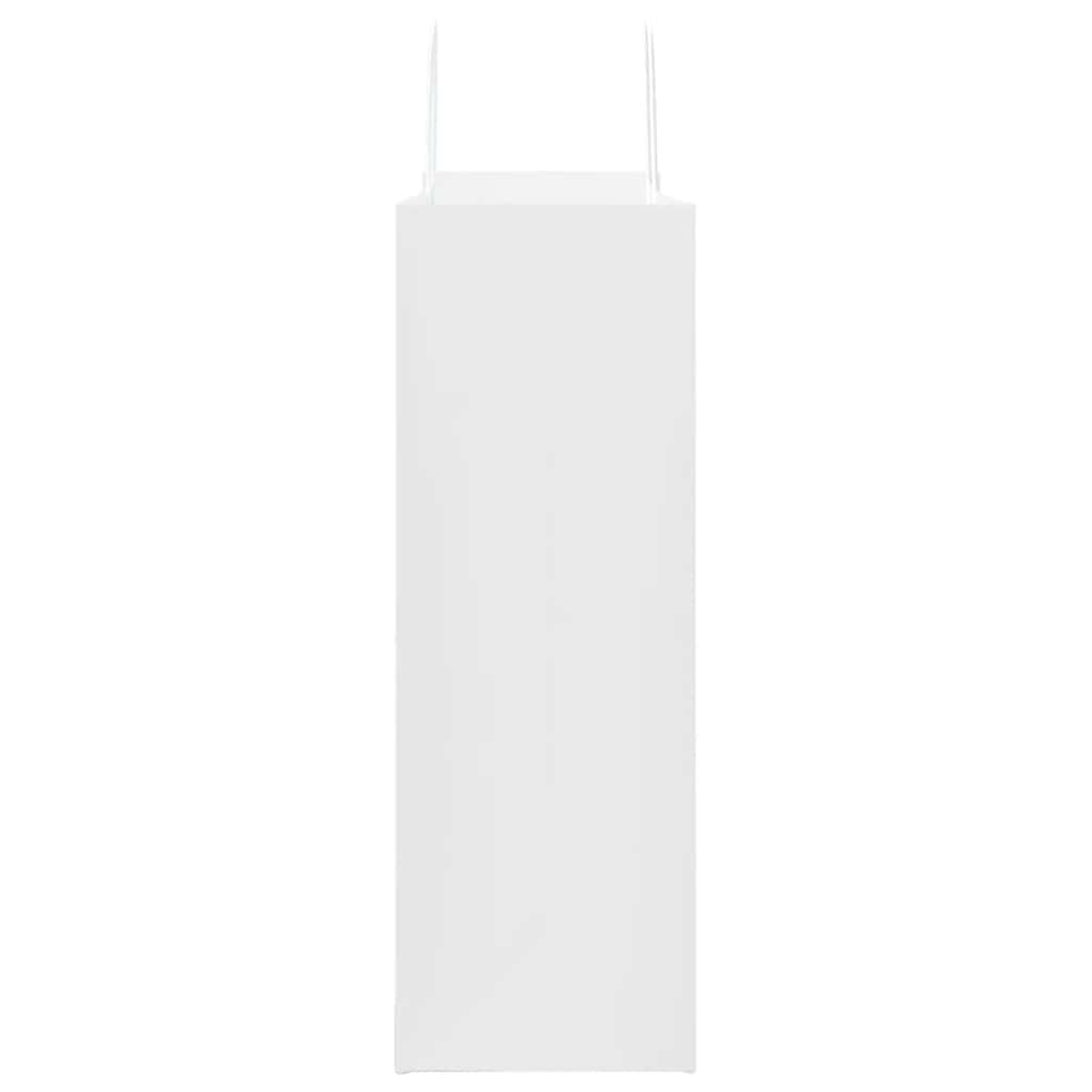 Papieren zakken 250 st met hengsels 45x17x48 cm wit is nu te koop bij PeponiXL, paradijselijk wonen!