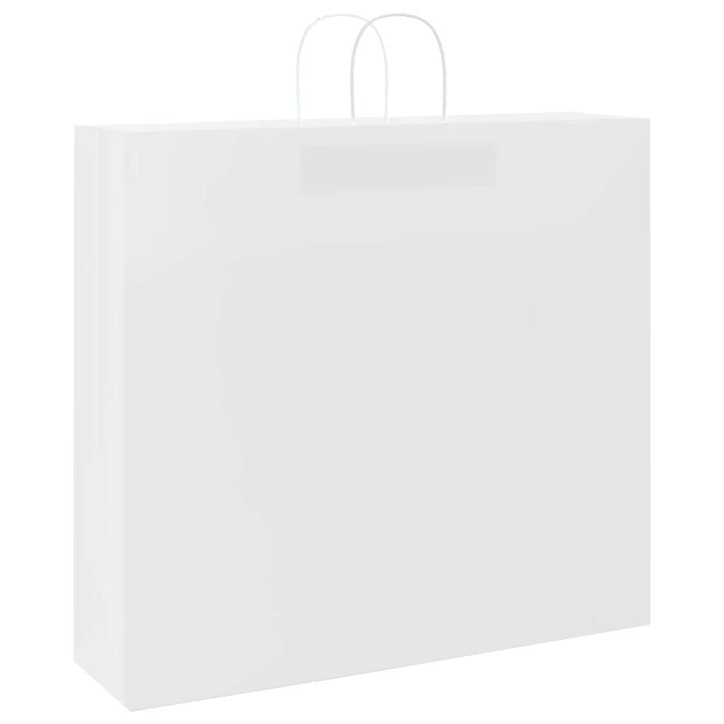 Papieren zakken 250 st met hengsels 54x15x49 cm wit is nu te koop bij PeponiXL, paradijselijk wonen!