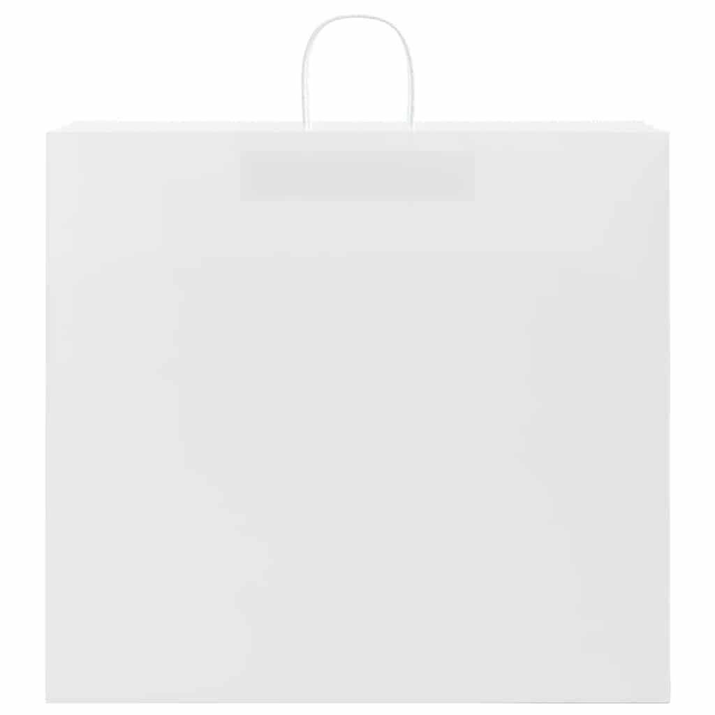 Papieren zakken 250 st met hengsels 54x15x49 cm wit is nu te koop bij PeponiXL, paradijselijk wonen!