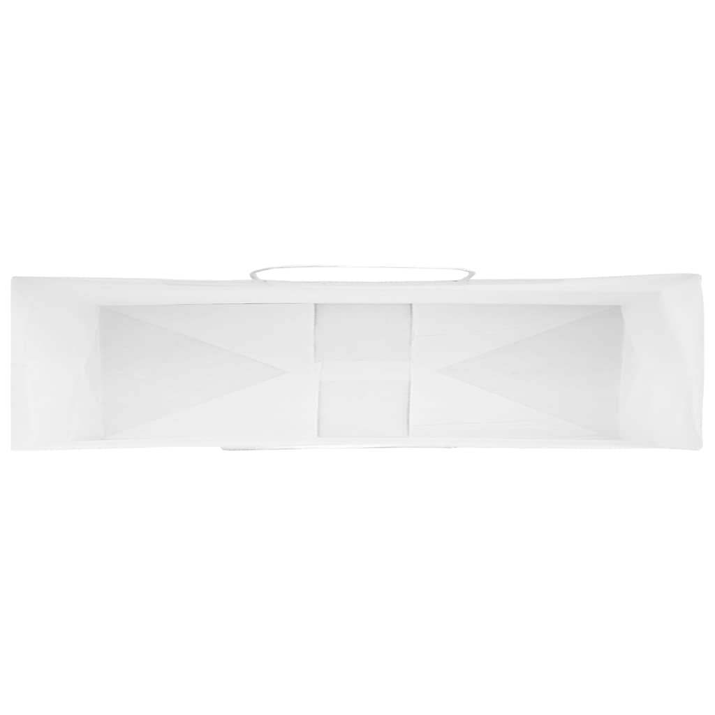 Papieren zakken 250 st met hengsels 54x15x49 cm wit is nu te koop bij PeponiXL, paradijselijk wonen!