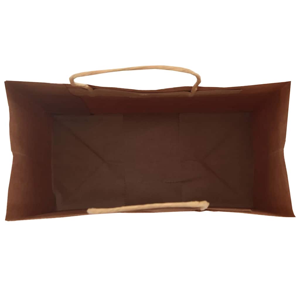 Papieren zakken 250 st met hengsels 21x11x31 cm zwart is nu te koop bij PeponiXL, paradijselijk wonen!