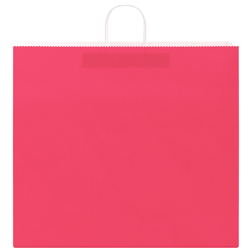 Papieren zakken 50 st met hengsels 54x15x49 cm roze is nu te koop bij PeponiXL, paradijselijk wonen!