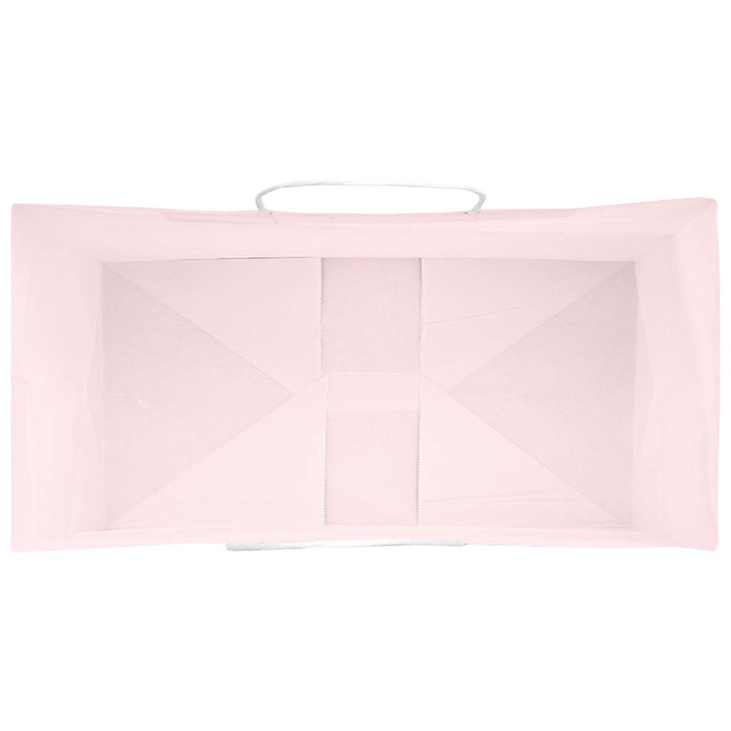 Papieren zakken 250 st met hengsels 21x11x28 cm roze is nu te koop bij PeponiXL, paradijselijk wonen!