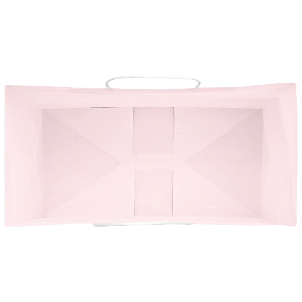Papieren zakken 250 st met hengsels 21x11x31 cm roze is nu te koop bij PeponiXL, paradijselijk wonen!