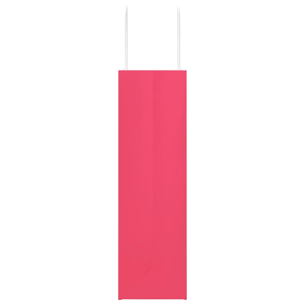 Papieren zakken 250 st met hengsels 21x11x36 cm roze is nu te koop bij PeponiXL, paradijselijk wonen!