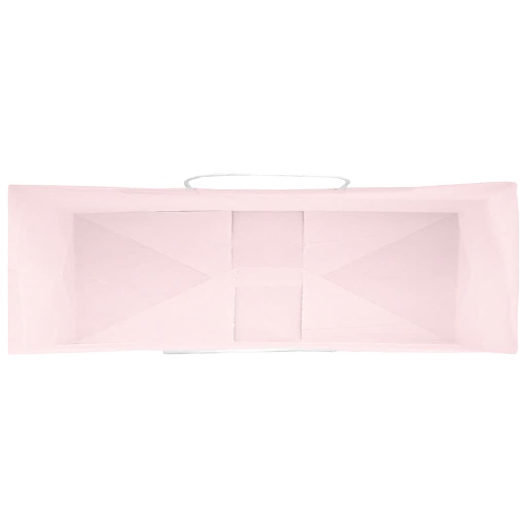 Papieren zakken 250 st met hengsels 32x12x42 cm roze is nu te koop bij PeponiXL, paradijselijk wonen!