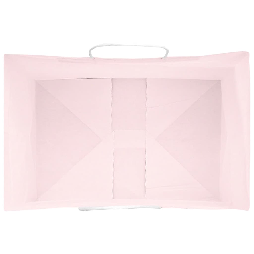 Papieren zakken 250 st met hengsels 32x22x24 cm roze is nu te koop bij PeponiXL, paradijselijk wonen!