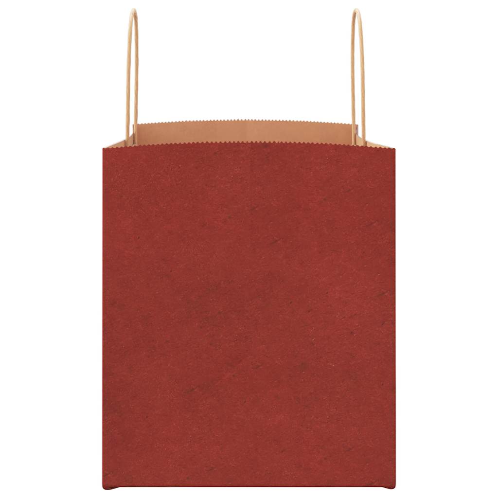 Papieren zakken 250 st met hengsels 32x22x24 cm rood is nu te koop bij PeponiXL, paradijselijk wonen!