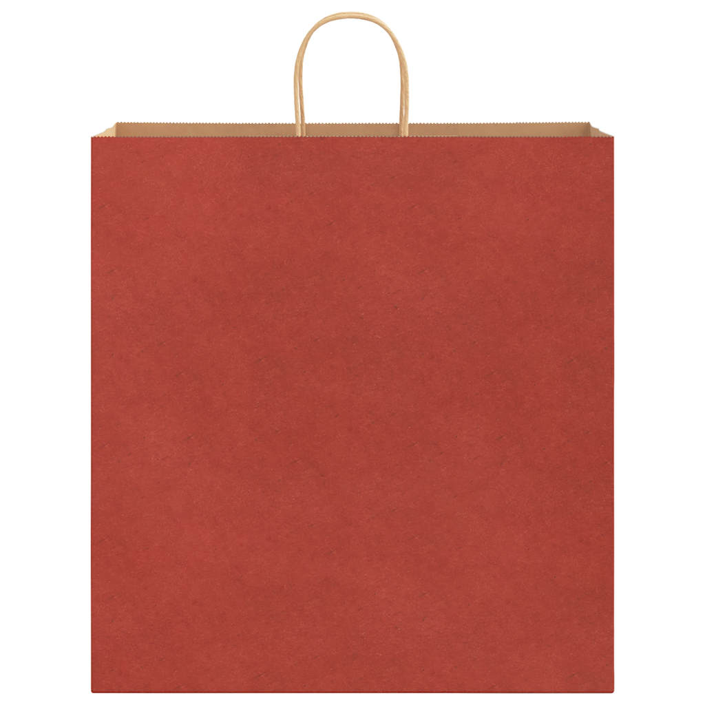 Papieren zakken 250 st met hengsels 45x17x48 cm rood is nu te koop bij PeponiXL, paradijselijk wonen!