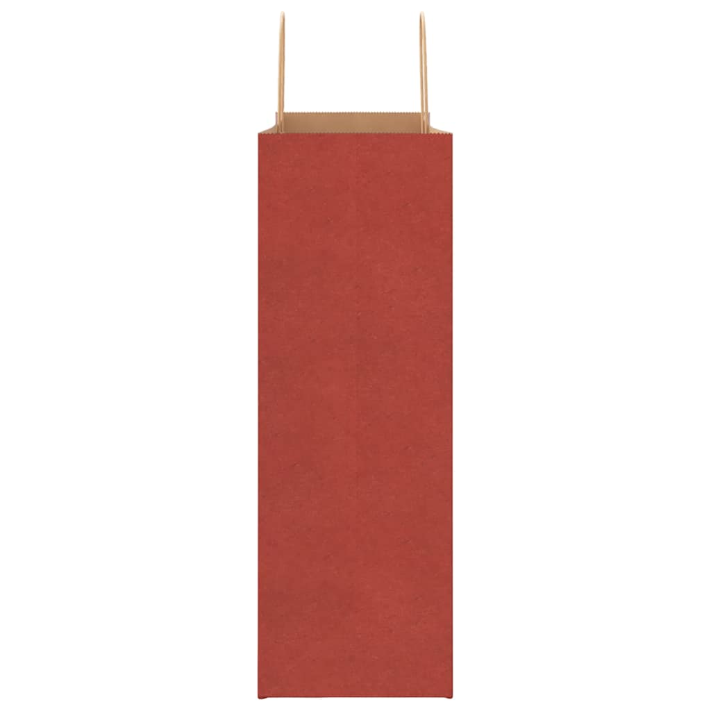 Papieren zakken 250 st met hengsels 45x17x48 cm rood is nu te koop bij PeponiXL, paradijselijk wonen!