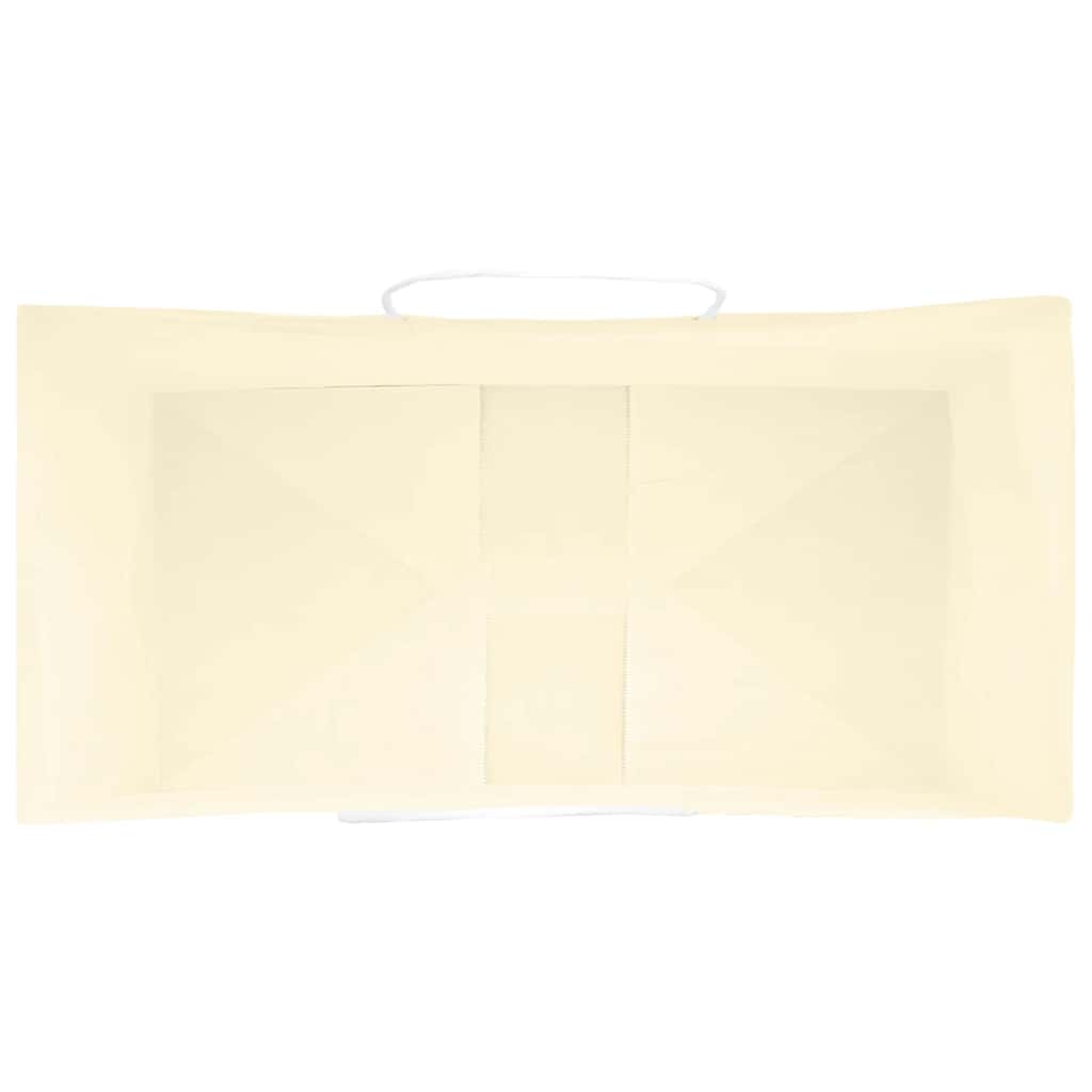 Papieren zakken 250 st met hengsels 32x17x25 cm geel is nu te koop bij PeponiXL, paradijselijk wonen!