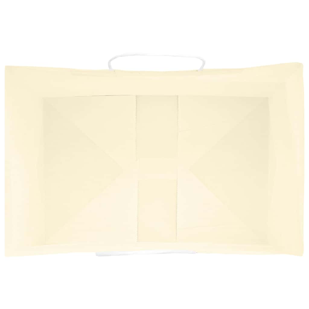 Papieren zakken 250 st met hengsels 32x22x24 cm geel is nu te koop bij PeponiXL, paradijselijk wonen!