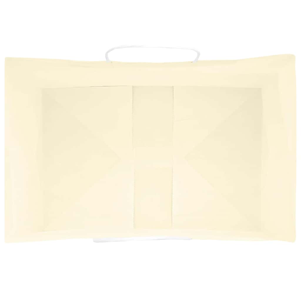 Papieren zakken 250 st met hengsels 32x22x28 cm geel is nu te koop bij PeponiXL, paradijselijk wonen!